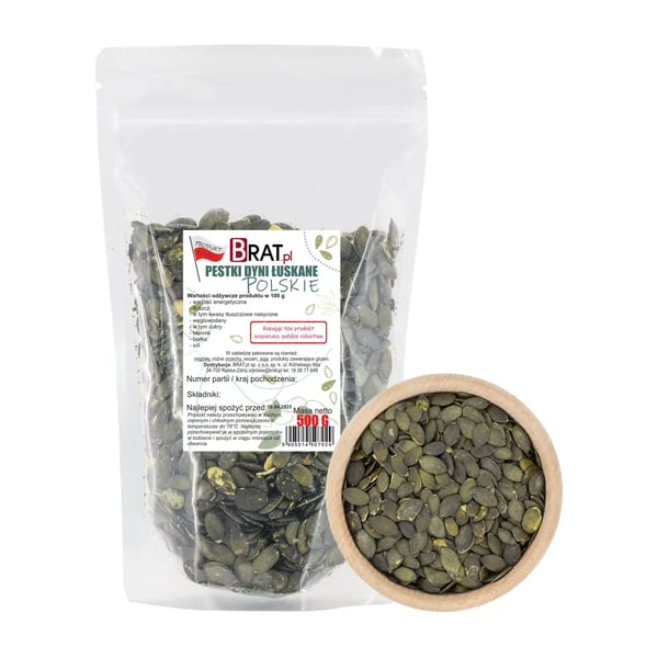 Puolalaiset kurpitsansiemenet 500 g