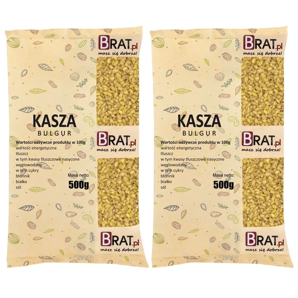 Bulgur-ryynit 1 kg (2 x 500 g)