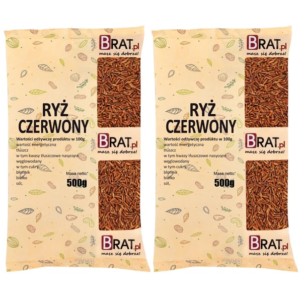 Rött ris 1 kg (2 x 500 g)