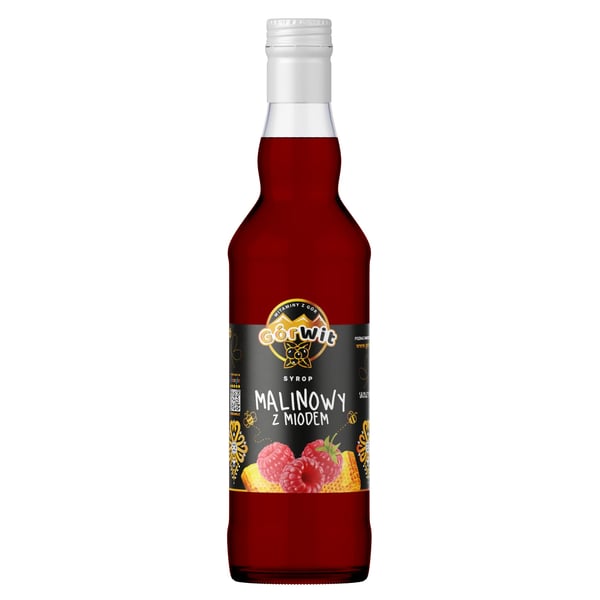 Vadelmasiirappi hunajalla 500ml