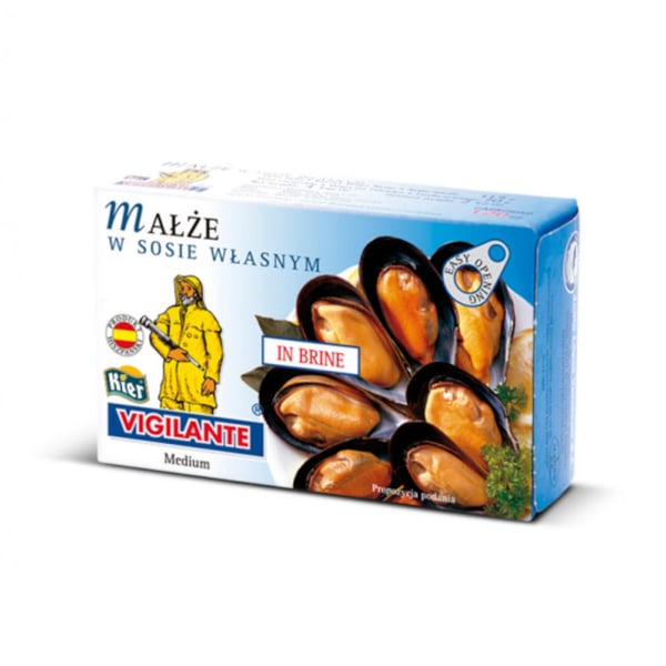 Simpukat omassa kastikkeessaan 115 g