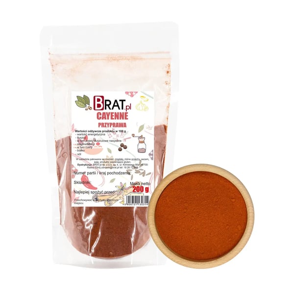 Cayenne-mauste 200 g