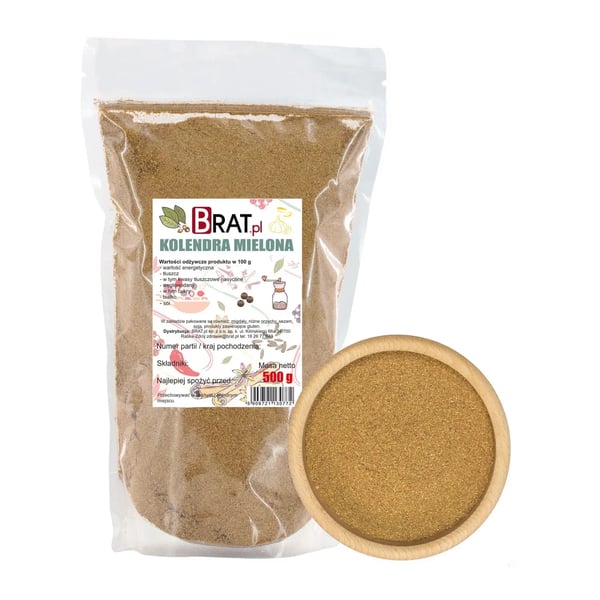 Malen koriander 500 g