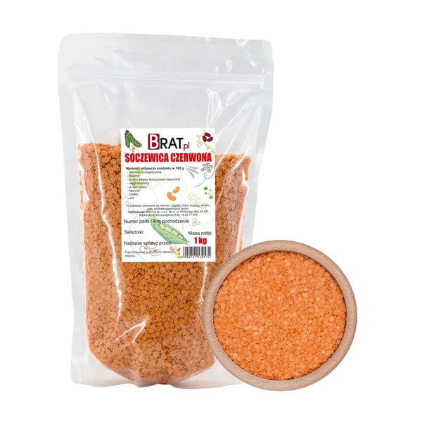 Punaiset linssit 1 kg