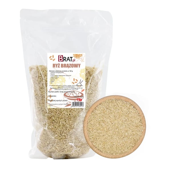 Brunt ris 1 kg