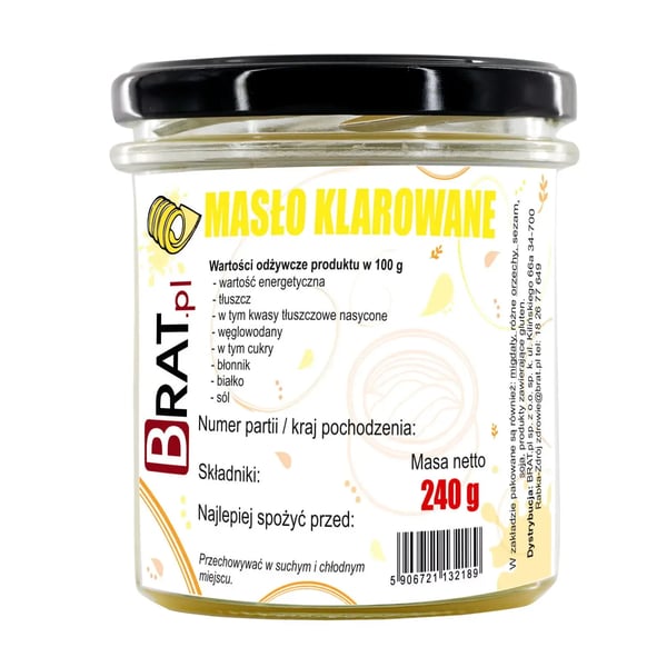 Klarat smør 240 g