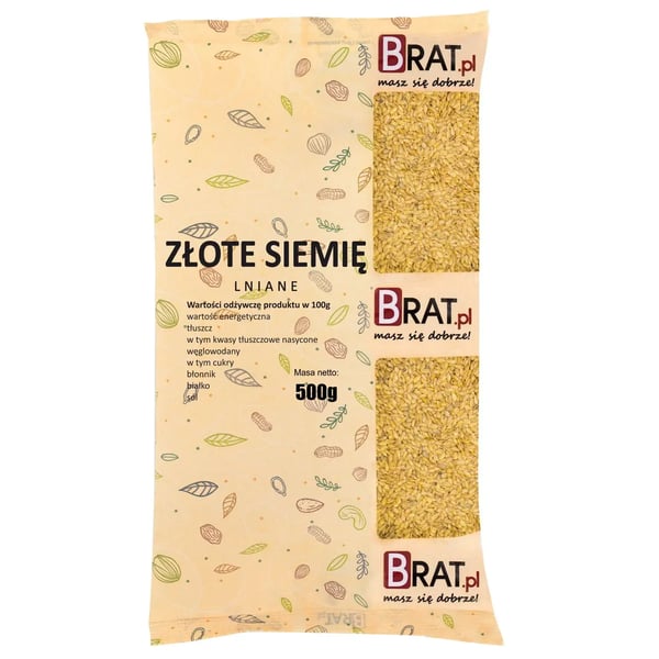 Kultaiset pellavansiemenet 500g