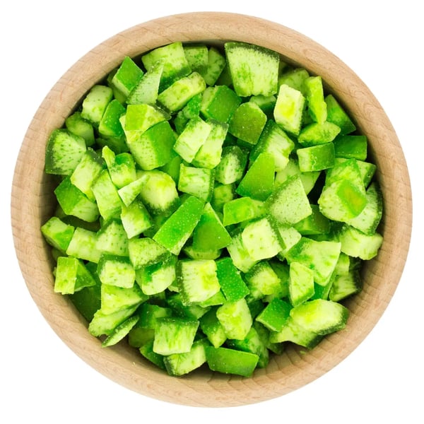 Sokeroituja pomelokuutioita 1 kg