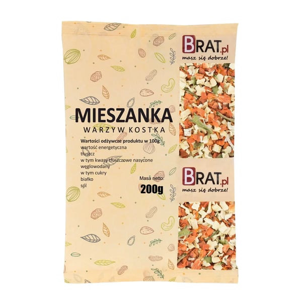 Sekalaiset vihanneskuutiot 200 g
