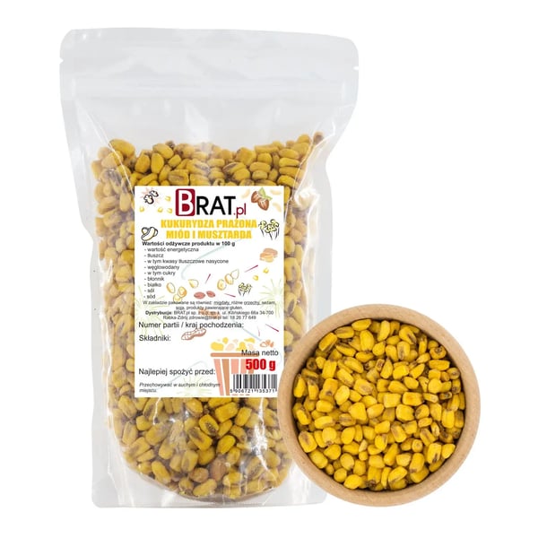 Hunaja-sinappipopcornit 500g