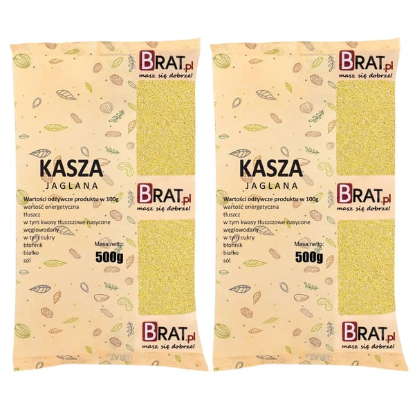 Hirssiryynit 1 kg (2 x 500 g)