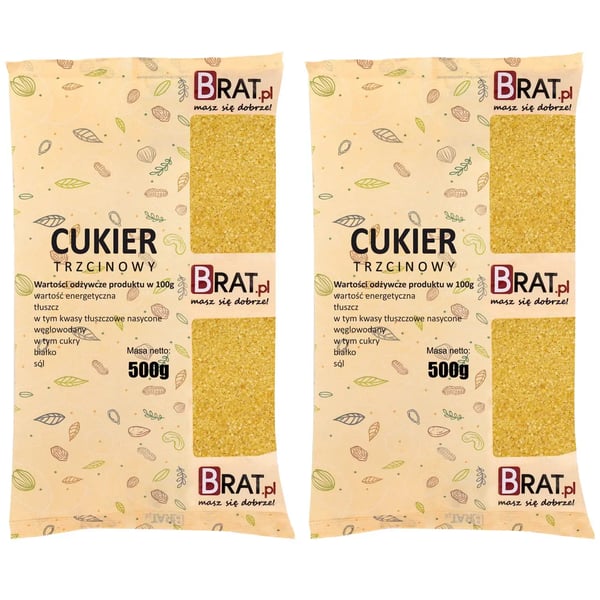 Rørsukker 1 kg (2 x 500 g)