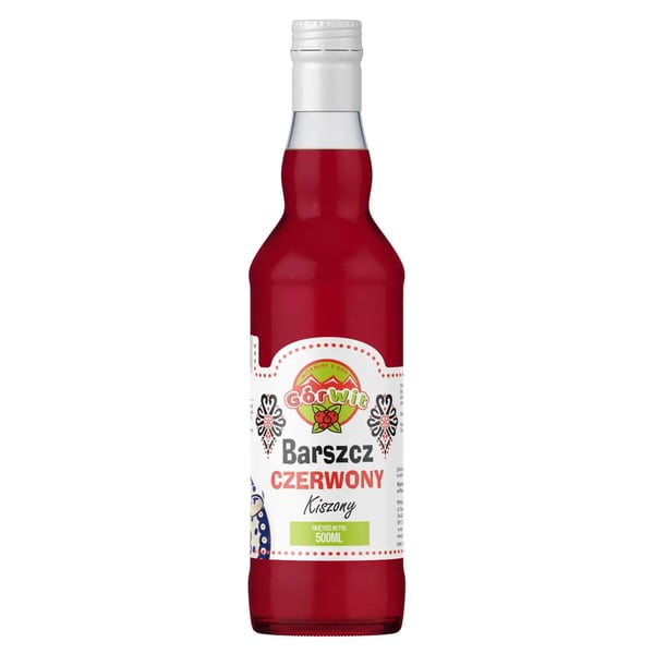 Marinoitua punaista borssikeittoa (punajuurihapate) 500ml