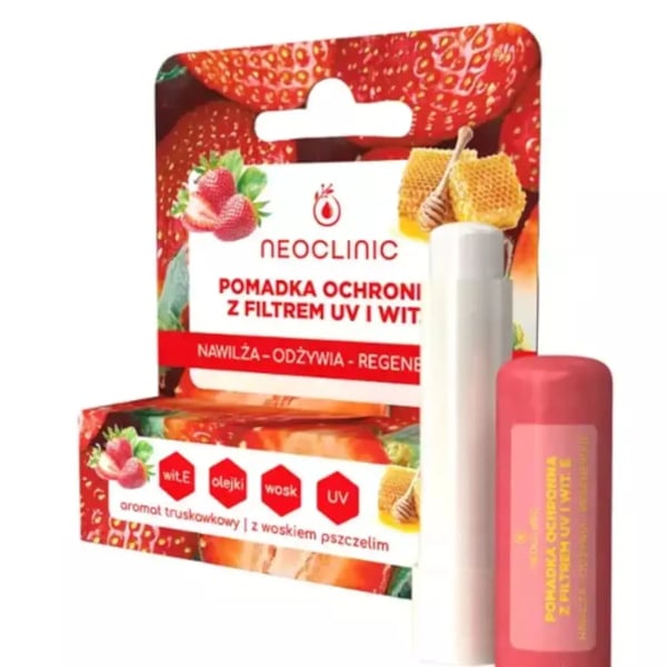 Jordgubbsskyddande läppstift 5g