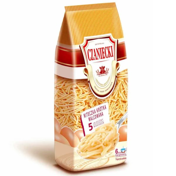 Czaniecki 5 munan pasta, lyhyt lanka, 250 g