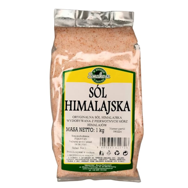 Hienorakeinen Himalajan suola 1 kg - Herkkusuola