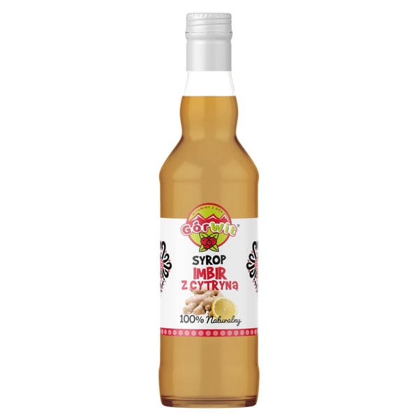 Inkiväärisiirappi sitruunalla 500ml