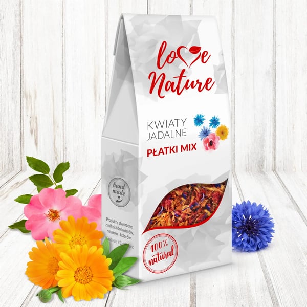 Kukkien terälehdet MIX 16g
