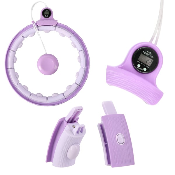 FH02 Violetti kuntopallo painolla ja laskurilla