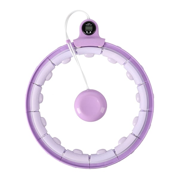 FH02 Violetti kuntopallo painolla ja laskurilla