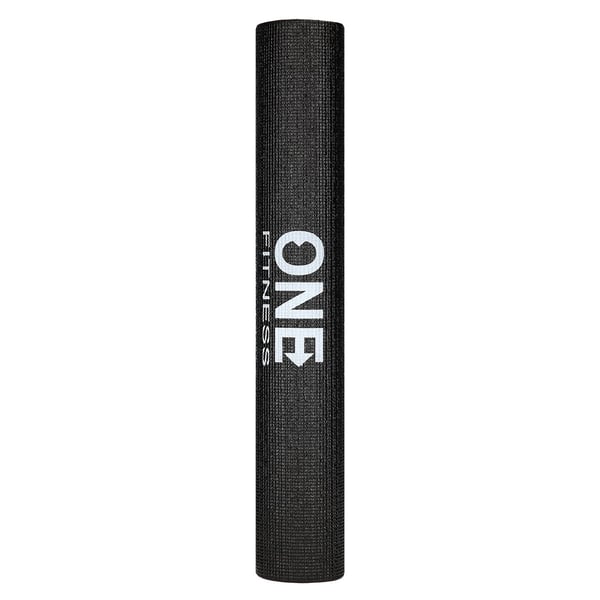 YM01 BLACK musta jooga-matto One Fitness