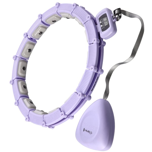 HHM14 HULA HOP VIOLETTI magneteilla ja painolla ja laskurilla HMS