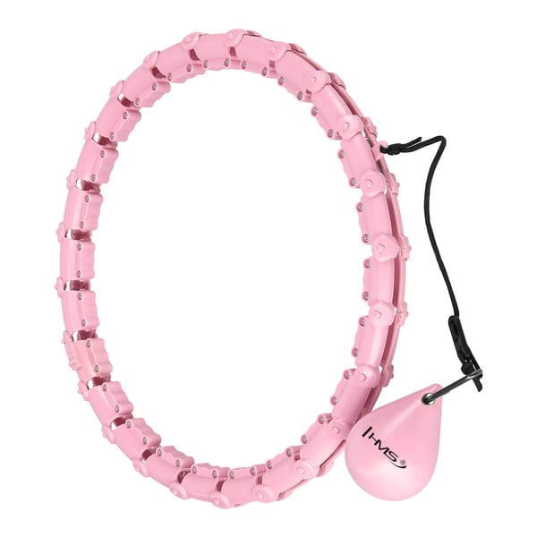 HHW02 HULA HOP LIGHT PINK nystyillä ja painolla HMS