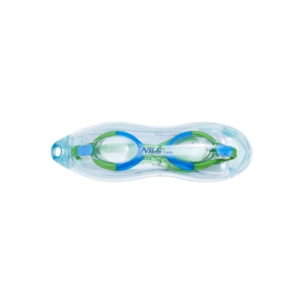 NQG700AF grön junior solglasögon NILS AQUA