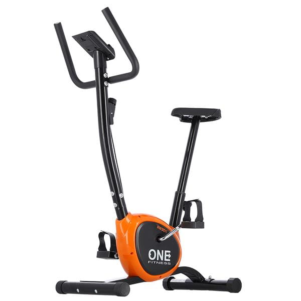 RW3011 sort-orange mekanisk rower One Fitness