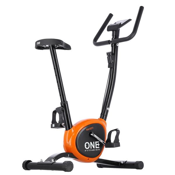 RW3011 sort-orange mekanisk rower One Fitness