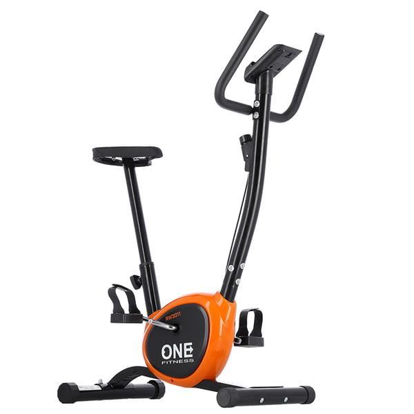 RW3011 sort-orange mekanisk rower One Fitness