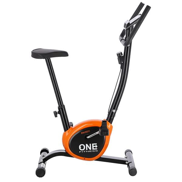 RW3011 sort-orange mekanisk rower One Fitness