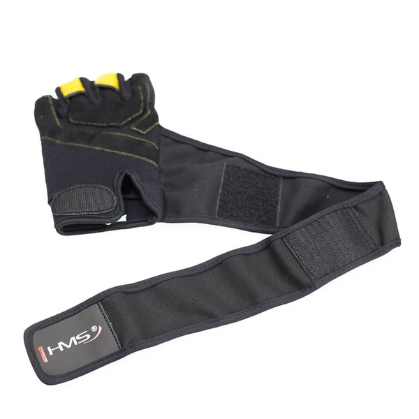 Træningshandsker RST01 black/yellow HMS RST01 black/yellow str. M træningshandsker HMS