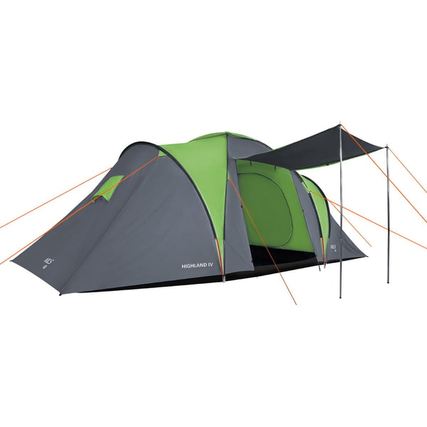 Leirintätahti Highland IV Nils Camp NC6431 vihreä-harmaa