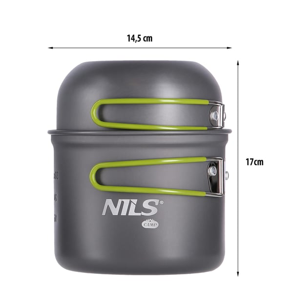 NC1767 Ruokailuvälineiden sarja XL NILS CAMP