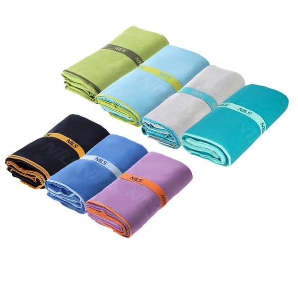 Microfiber-käsipyyhe 180x100 cm NILS CAMP NCR12 tummanharmainen Microfiber-käsipyyhe 180x100 cm NILS CAMP NCR12 tummanharmainen