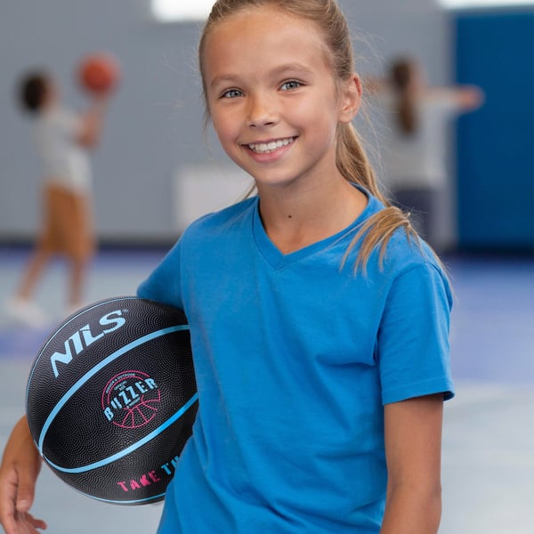 NPK251 basketboll svart buzzer 5 NILS