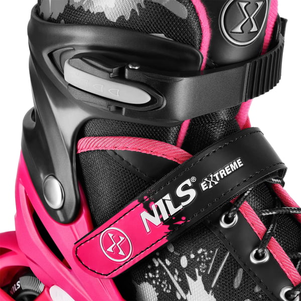 NA18137A ROXY PINK RULLESKØJTER STØRRELSE S (31-34) NILS EXTREME
