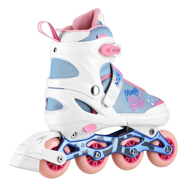 NA18168A rollerski Princess hvid str. L (39-42) NILS EXTREME