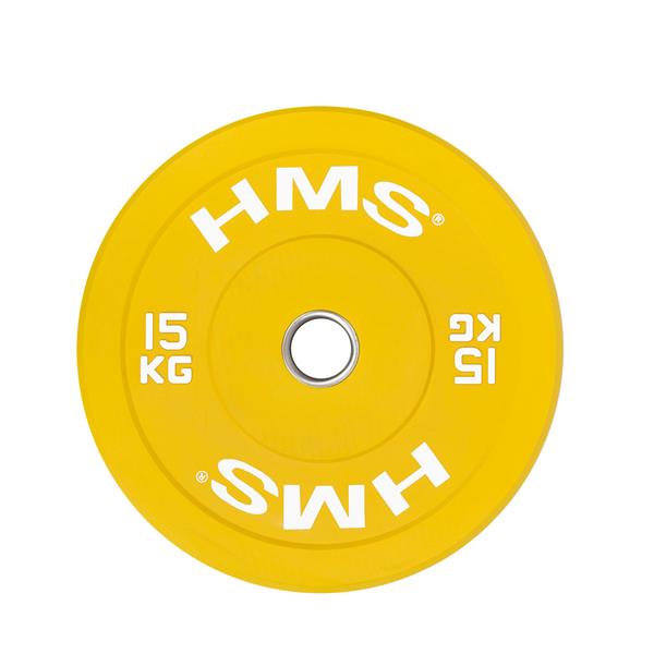 CBR olympisk bumpertallerken HMS CBR10 grøn olympisk bumpertallerken 10 kg HMS