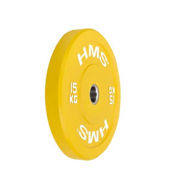 CBR olympisk bumpertallerken HMS CBR10 grøn olympisk bumpertallerken 10 kg HMS