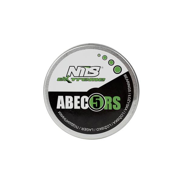 ABEC-5 RS grønt carbon kuglelejer (8stk.) metalæske NILS EXTREME