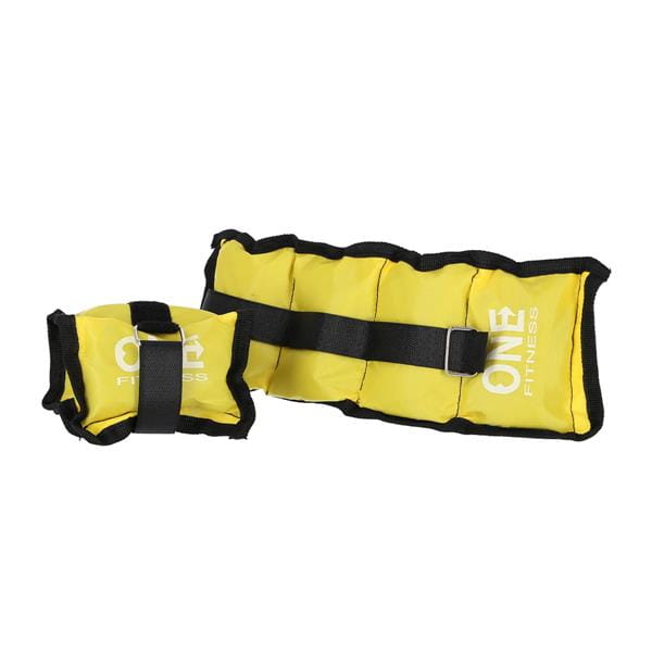 WW01 YELLOW painot 2 x 0.7 KG ONE FITNESS