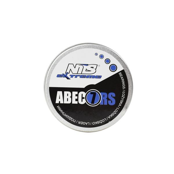 ABEC-7 RS blå kolfiber lager (8st.) metallförpackning NILS EXTREME