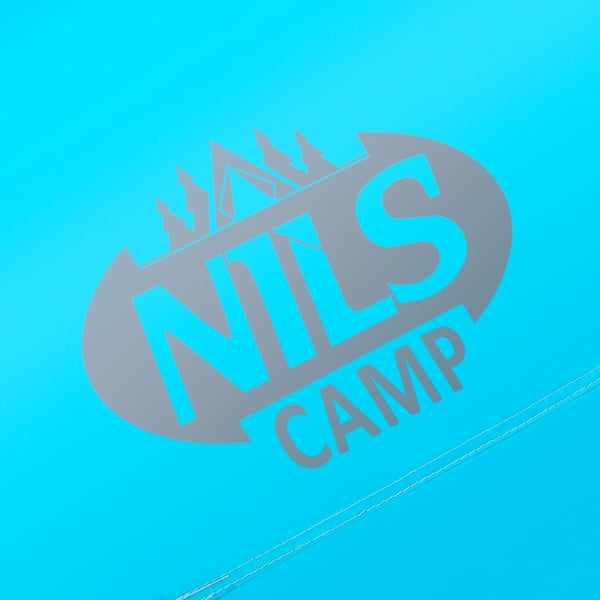 NC3142 sininen itseaukeavatentit rannalla pohja NILS