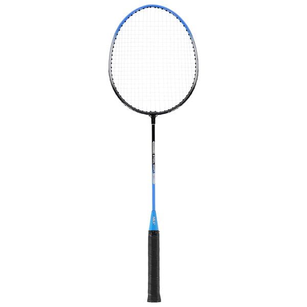 NRZ012 STEEL / BADMINTONIN PELIVÄLINEISTÖ 2 mailaa ja 3 sulkaa ja verkko ja laukku NILS