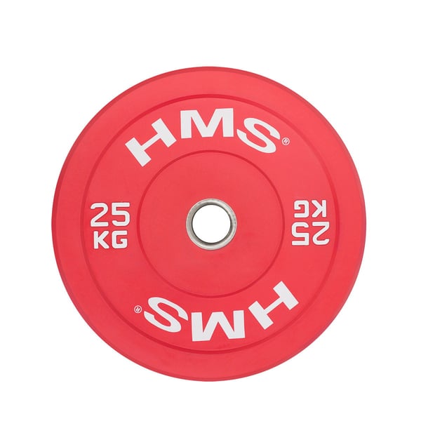 CBR olympisk bumpertallerken HMS CBR10 grøn olympisk bumpertallerken 10 kg HMS