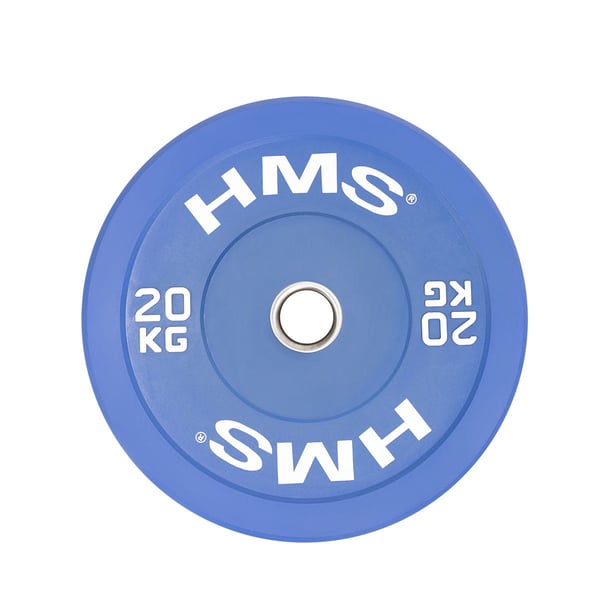 CBR olympisk bumpertallerken HMS CBR10 grøn olympisk bumpertallerken 10 kg HMS