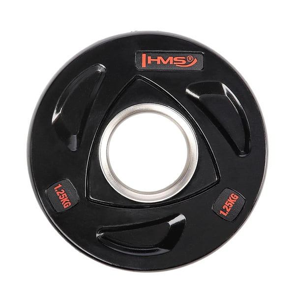 TOX BLACK OLYMPIC GUMMI DÆKKET DISC HMS TOX05 BLACK OLYMPIC GUMMI DÆKKET DISC 5 KG HMS