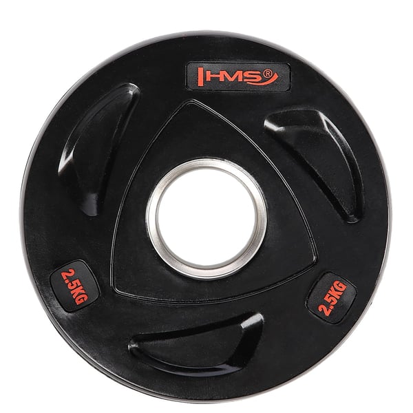 TOX BLACK OLYMPIC GUMMI DÆKKET DISC HMS TOX05 BLACK OLYMPIC GUMMI DÆKKET DISC 5 KG HMS